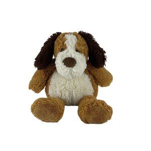 Mary Meyer Puppy Dog 14" Plush Brown Floppy Ears Big Belly Stuffed Toy 6330